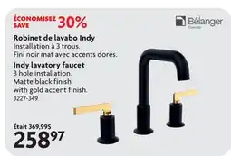 Home Hardware Indy lavatory faucet offer
