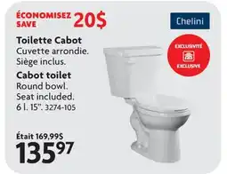 Home Hardware Cabot toilet offer