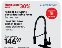 Home Hardware Favos pull down kitchen faucet offer