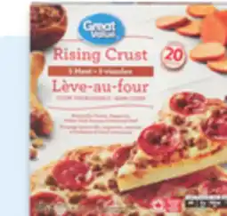 Walmart Great Value rising crust pizza offer