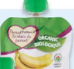 Walmart Parent's Choice 100% organic pouches offer