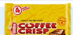 Walmart Coffee Crisp 4 × 50 g chocolate bars offer