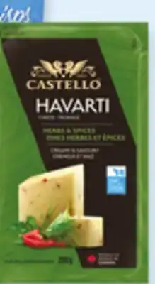 Walmart Castello Havarti cheese or Snack Factory Pretzel Crisps offer