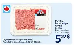 Walmart Olymel fresh lean ground pork offer