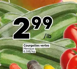 Val-Mont Courgettes vertes Mexique offer