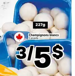 Val-Mont Champignons blancs Canada offer
