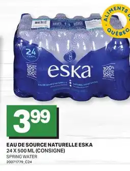 L'Intermarché EAU DE SOURCE NATURELLE | SPRING WATER offer