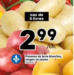 Val-Mont Pommes de terre blanches, rouges ou jaunes offer