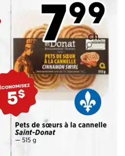 Val-Mont Pets de sœurs à la cannelle Saint-Donat offer