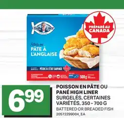 L'Intermarché POISSON EN PÂTE OU PANÉ | BATTERED OR BREADED FISH offer