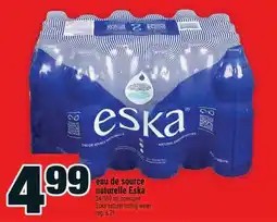 Super C eau de source naturelle Eska offer