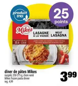 Super C DÎNER DE PÂTES MIKES offer