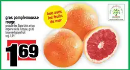 Super C gros pamplemousse rouge offer