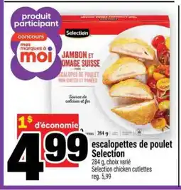 Super C escalopettes de poulet Selection offer