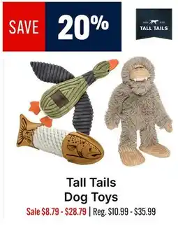 Ren’s Pets Depot Tall Tails Dog Toys offer