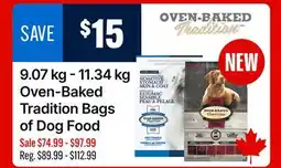Ren’s Pets Depot Oven-Baked Tradition Bags of Dog Food offer