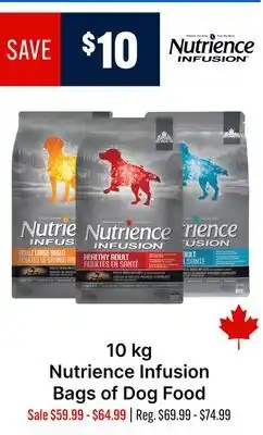 Ren’s Pets Depot Nutrience Infusion Bags of Dog Food offer