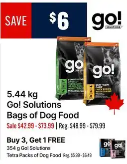 Ren’s Pets Depot Go! Solutions Bags of Dog Food offer