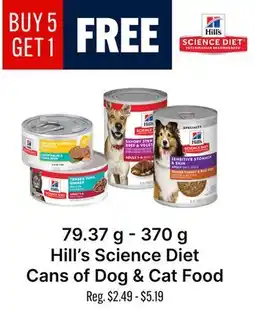 Ren’s Pets Depot Hill's Science Diet Cans of Dog & Cat Food offer