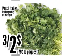 Bonanza Persil italien offer