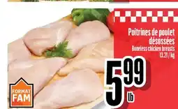 Bonanza Poitrines de poulet désossées offer