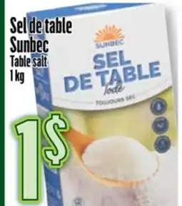 Bonanza Sel de table Sunbec offer