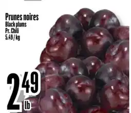 Bonanza Prunes noires offer