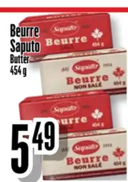 Bonanza Beurre Saputo offer