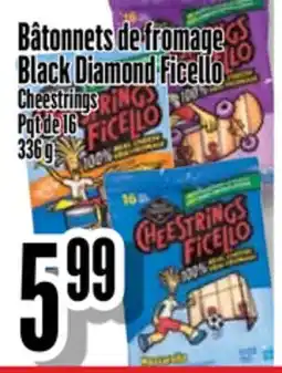 Bonanza Black Diamond Ficello Cheestrings offer