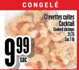 Bonanza Crevettes cuites Cocktail offer