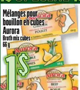 Bonanza Mélanges pour bouillon en cubes Aurora offer