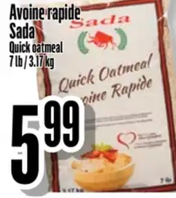 Bonanza Quick oatmeal offer
