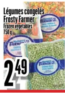 Bonanza Frosty Farmer Frozen vegetables offer