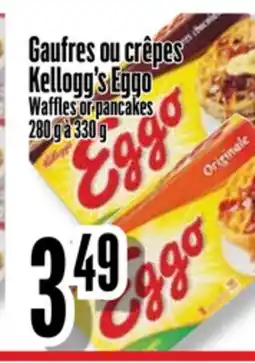 Bonanza Gaufres ou crêpes Kellogg's Eggo offer