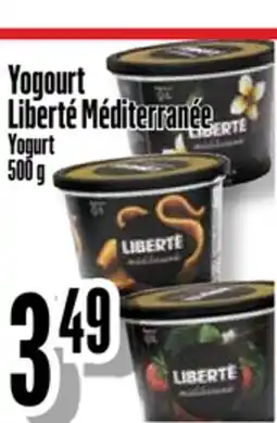 Bonanza Yogourt Liberté Méditerranée offer