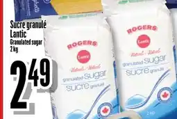 Bonanza Sucre granulé Lantic offer