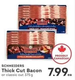 IGA Schneiders thick cut bacon offer