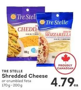 IGA Tre stelle shredded cheese offer