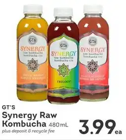 IGA GT'S Synergy Raw Kombucha offer