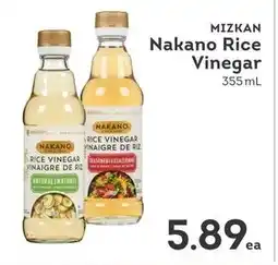 IGA Mizkan nakano rice vinegar offer