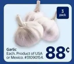 Walmart Garlic offer