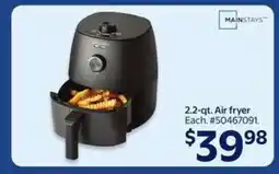 Walmart 2.2-qt. Air Fryer offer