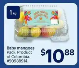 Walmart Baby Mangoes offer