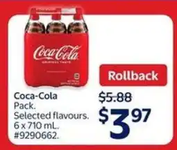 Walmart Coca-Cola Pack offer