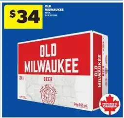 Real Canadian Liquorstore OLD MILWAUKEE offer