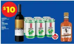 Real Canadian Liquorstore ECCENTRIC Cabernet Sauvignon, DECA Vodka Soda, CAPTAIN MORGAN Original Spiced Rum offer