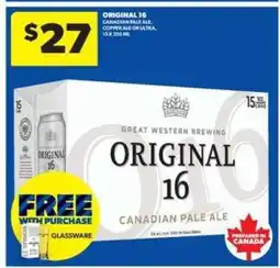 Real Canadian Liquorstore Original 16 Canadian Pale Ale offer