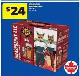 Real Canadian Liquorstore Wild Rose Wraspberry offer
