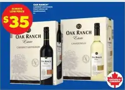 Real Canadian Liquorstore Oak Ranch Wine offer