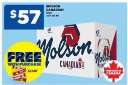 Real Canadian Liquorstore Molson Canadian Beer offer